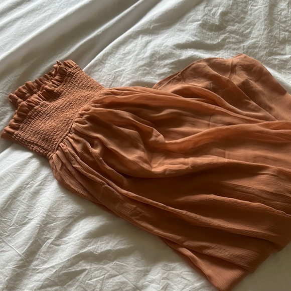 NWT Anthropologie Smocked Maxi Skirt - Picture 5 of 6